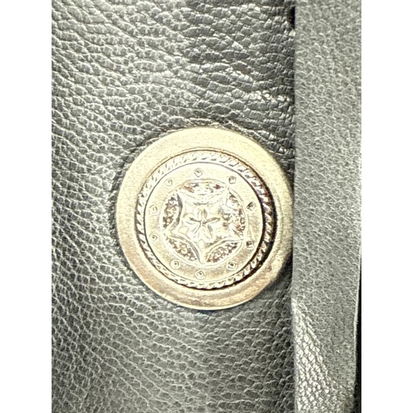 Fox Creek Leather Co Women's Black Fringe Beaded Leather Jacket Size S‎ - Picture 5 of 9